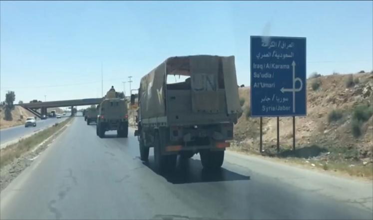 تعزيزات عسكرية أردنية على الحدود مع سوريا