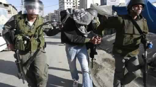 سلطات الاحتلال تعتقل 18 فلسطيني بالضفة