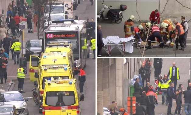 فرنسا :مصابي تفجير بروكسل بينهم 10 فرنسيين بينهم 4 فى حالة خطرة