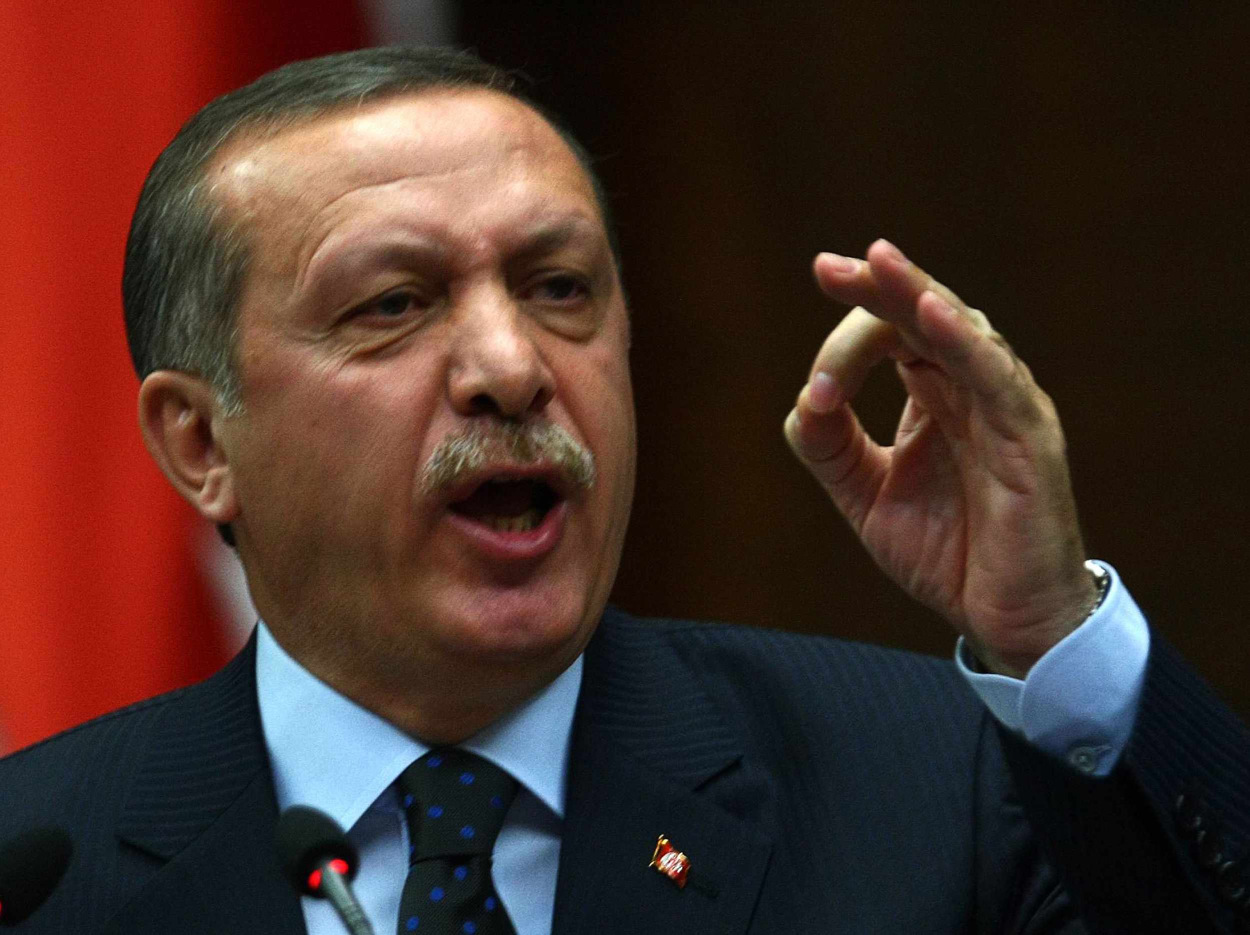 أردوغان يتهم موسكو بدعم حزب العمال الكردستانى بالأسلحة والصواريخ