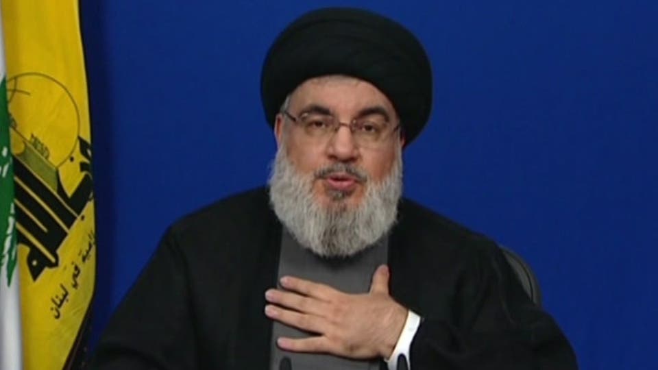 نصر الله يرفض التحقيق الدولي بانفجار بيروت