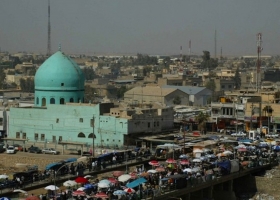 إحراق “مقام الإمام الحسن” في كركوك شمال العراق