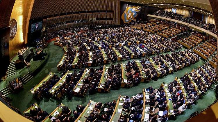 لجنة الجمعية العامة للأمم المتحدة تعتمد قرارا مناهضا لروسيا