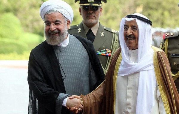 أمير الكويت يهنئ روحاني ويعتبر إيران “صديقة”