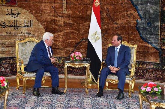 رسائل السيسي فى لقاء عباس: القضية الفلسطينية أولوية لسياسة مصر الخارجية.. والاتفاق على وضع حد للاستيطان