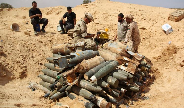 قتلى من قوات البنيان المرصوص بسرت