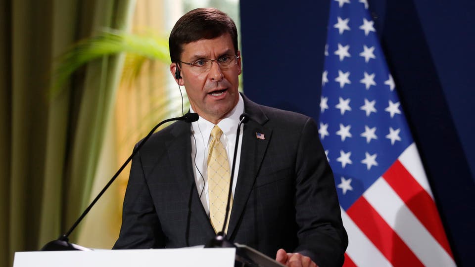 إسبر: دعم عسكري جديد لحماية النفط في الخليج