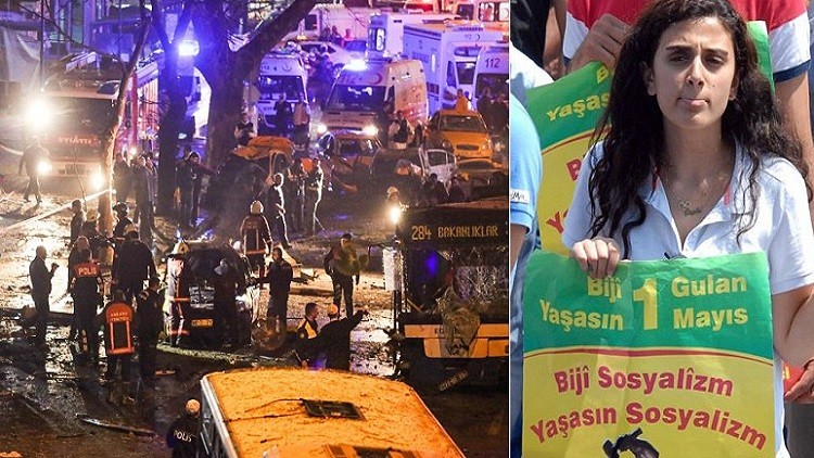 تعانقا وتظاهرا أنهما حبيبان.. تعرف على منفذي هجوم أنقرة (صور)