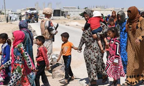 سوريا: نزح 45 ألف شخص جراء التصعيد العسكري في محافظة درعا