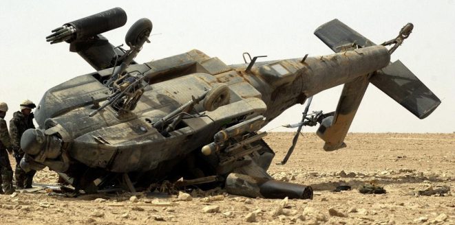 العراق: مصرع جندي وإصابة آخرين في تحطم طائرة
