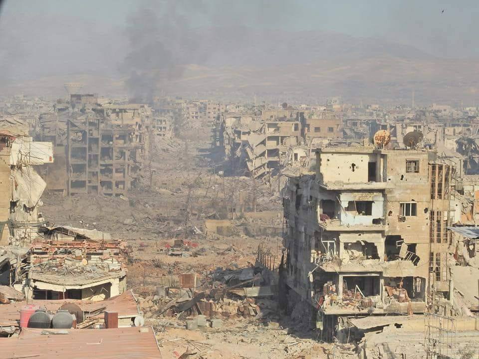 النظام السوري يعلن “طرد” داعش من آخر منطقة بدمشق