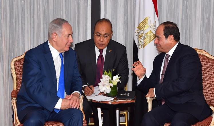 السيسي استقبل نتنياهو سرا على مأدبة إفطار رمضاني