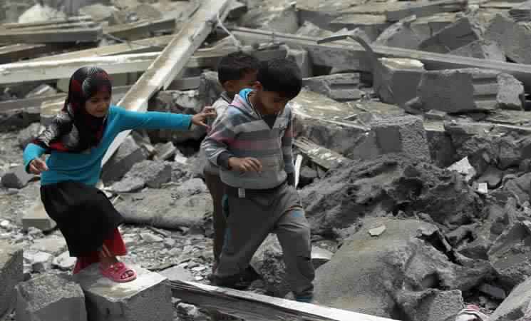 الضربات الجوية في اليمن خلال شهرين حصدت أرواح 60 طفل