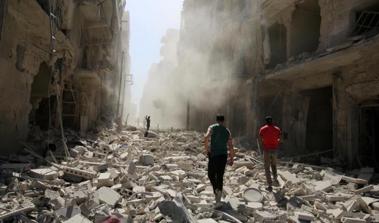 النظام يستخدم الأسلحة الفتاكة بحلب
