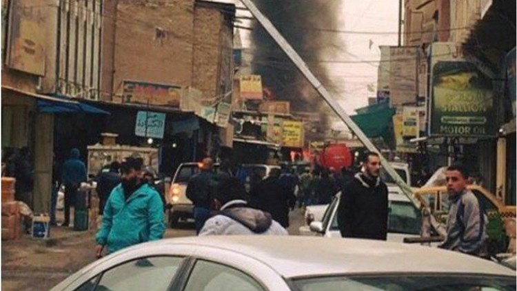 مقتل 21 شخصا جراء تفجير مزدوج وسط بغداد