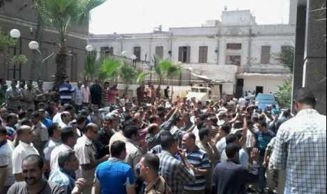 مصر:تظاهرات لأمناء الشرطة فى الشرقية