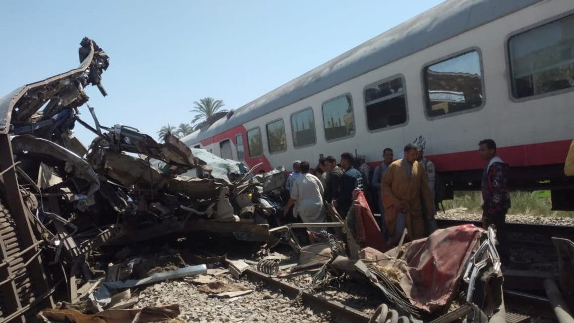 مصر.. عودة القطارات لحركتها المعتادة بعد حادث سوهاج