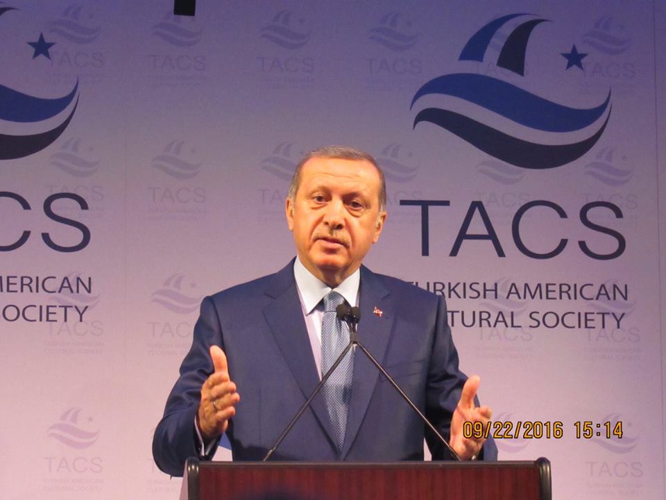 اردوغان السلطان العثماني الذي خطف الاضواء في نيويورك