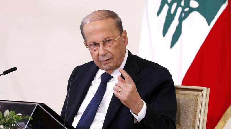 رئيس لبنان يتهم أطراف بتعطيل الحكومة الجديدة