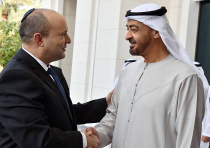 بينت يلتقي ولي عهد أبو ظبي الشيخ محمد بن زايد في الإمارات