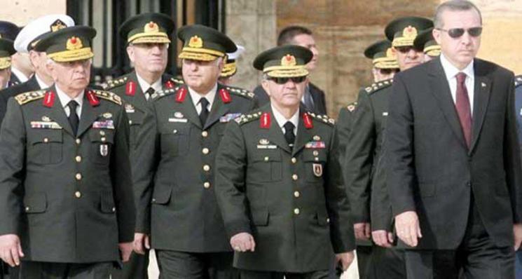 صحيفة تركية: الجيش لن يطيع أوامر اردوغان اذا أمر بدخول سوريا