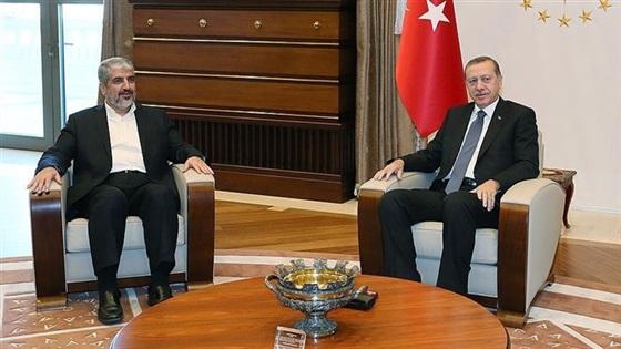 بحضور مشعل : “أردوغان” يعقد اجتماعا مغلقا مع قيادات التنظيم الدولي للإخوان