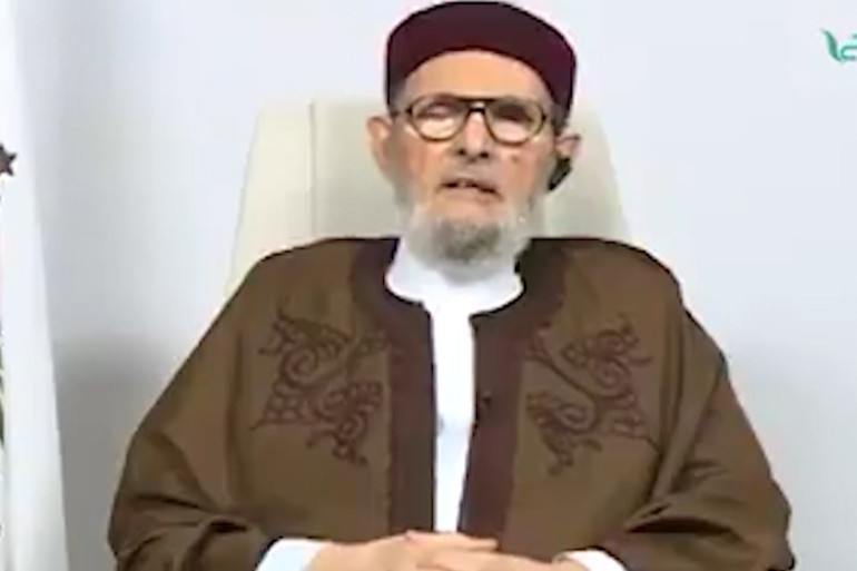مفتي ليبيا يثني على الدور القطري في دعم الشعب الليبي