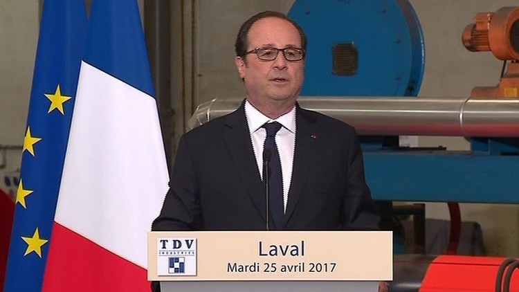 هولاند يحذر: فوز ماكرون على لوبان ليس مضمونا