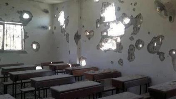 سوريا:مقتل 14 مدنيا أثر سقوط صواريخ على مستشفي ومدرسة فى مدينة أغزاز