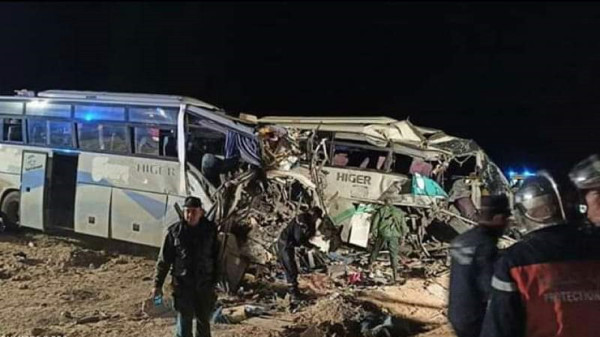 الجزائر: مصرع 16 شخصًا بحادث سير جنوبي البلاد