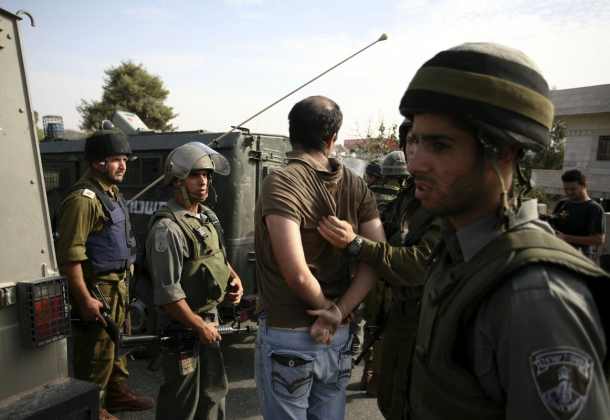 فلسطين :اعتقال 20فلسطينى فى الضفة الغربية