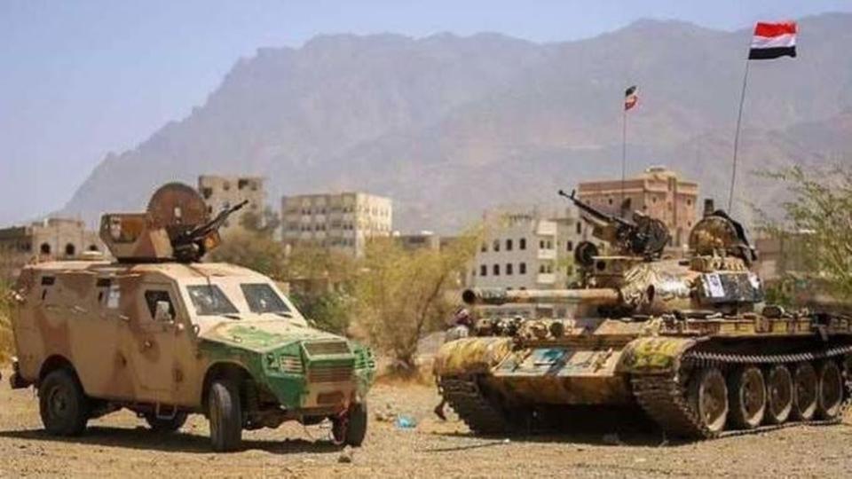 تعز.. الجيش اليمني يستعيد مواقع جديدة في جبهة البرح