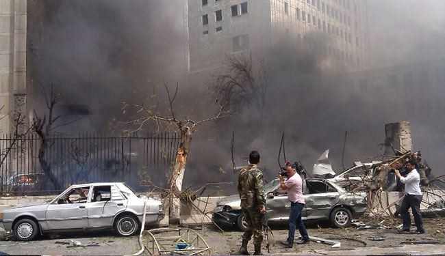سوريا:ارتفاع قتلى تفجيرين جنوب دمشق الى 12 شخص