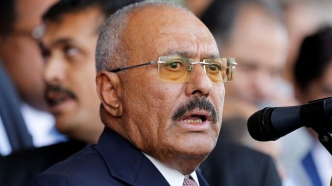 صالح يدعو التحالف إلى إيقاف الحرب ويتعهد بفتح صفحة جديدة