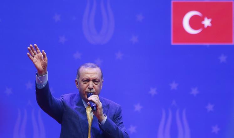 أردوغان: يد أميركا ملطخة بدماء الفلسطينيين