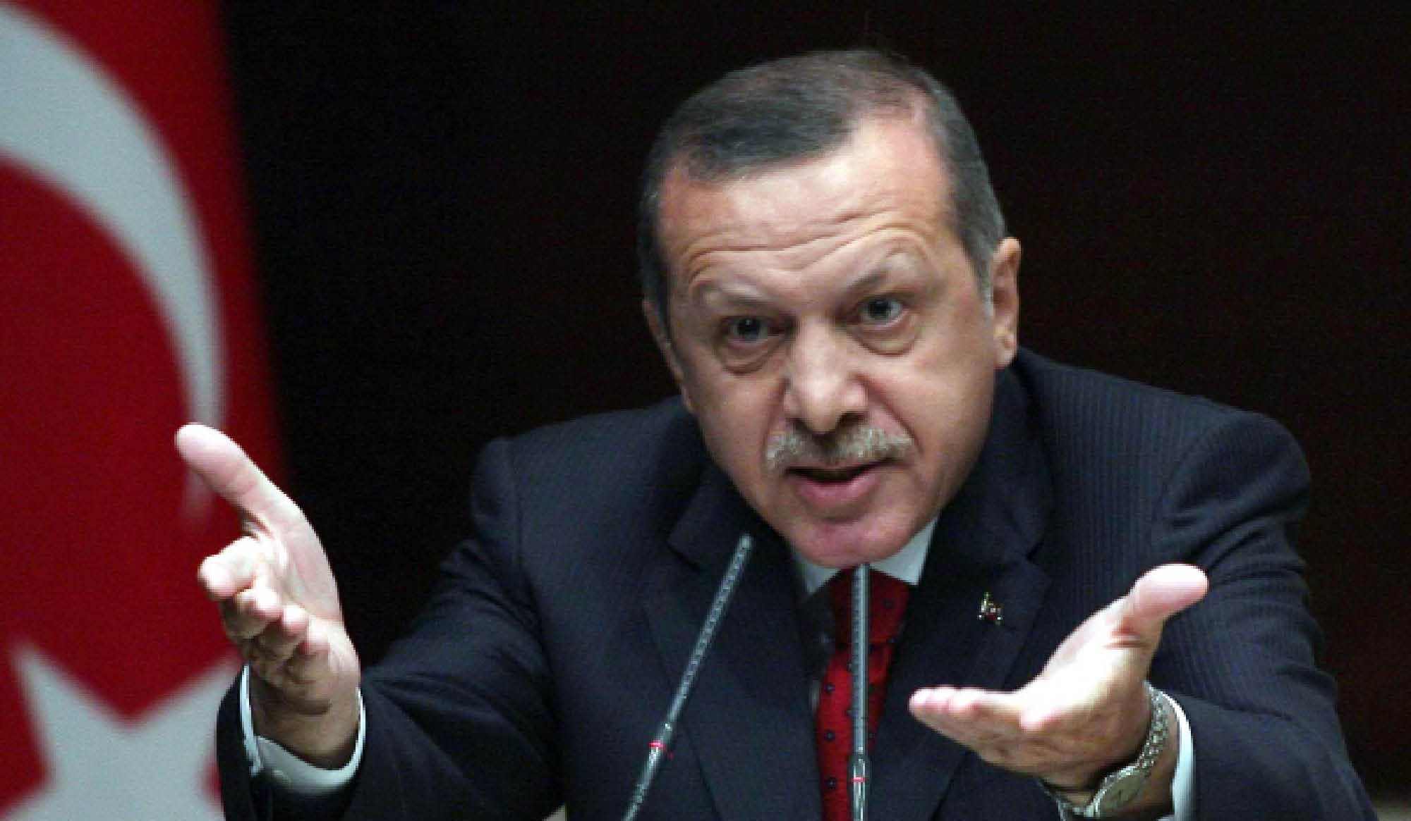 أردوغان يتهم أمريكا بتحويل المنطقة الى “بركة دماء”
