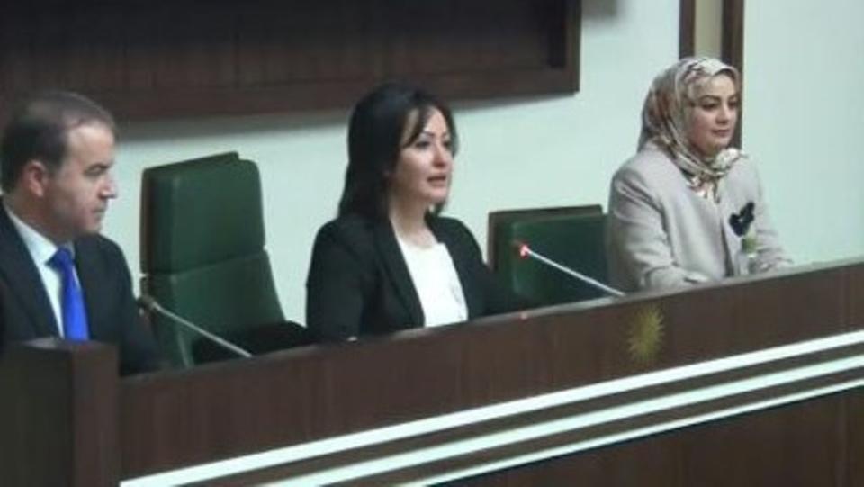 أول امرأة على رأس برلمان كردستان العراق.. مؤقتاً