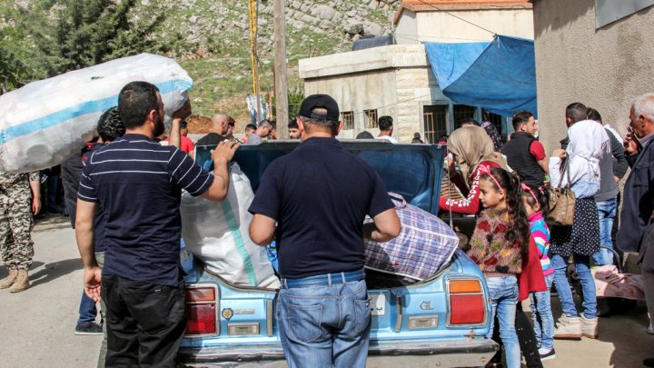 عودة دفعة ثانية من النازحين السوريين من لبنان