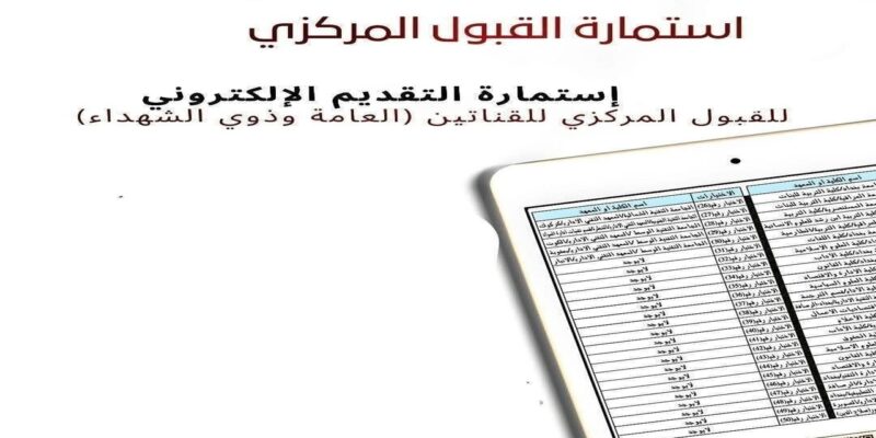 “سجل دلوقتي”.. استمارة القبول المركزي 2025 عبر mohesr.gov.iq رابط وزارة التعليم العالي بالعراق وخطوات التقديم