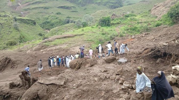 مأساة في جبل مرة تبتلع قرية ترسين كاملة